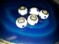 Preview: L - GLASPERLEN LAMPWORK BLAUE MODELLE