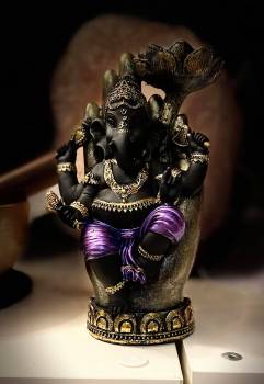 LILA GANESHA TEELICHTHLATER