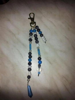 TASCHEN-SCHMUCK-SCHUTZ-KETTE / TÜRKISSPITZE